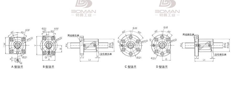 KURODA GR2820DS-CAPR 日本黑田精工丝杠钢珠安装方法