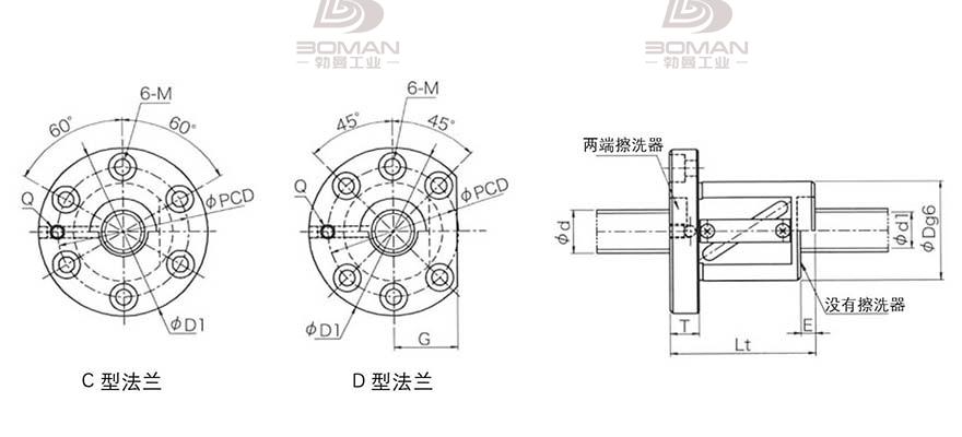 KURODA GR4506FS-DAPR 日本黑田丝杆和THK丝杠