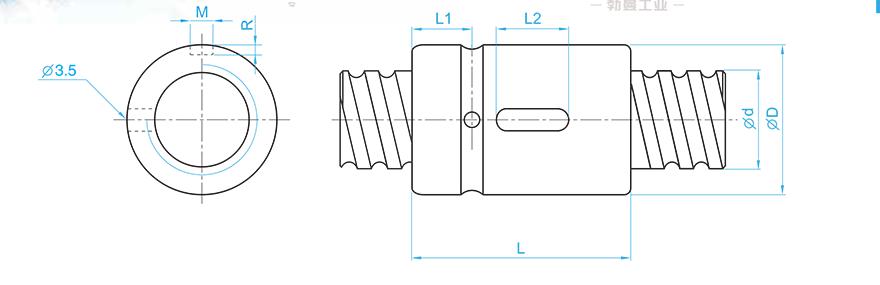 TBI SCI02004-4 tbi滚珠丝杆螺母安装方法